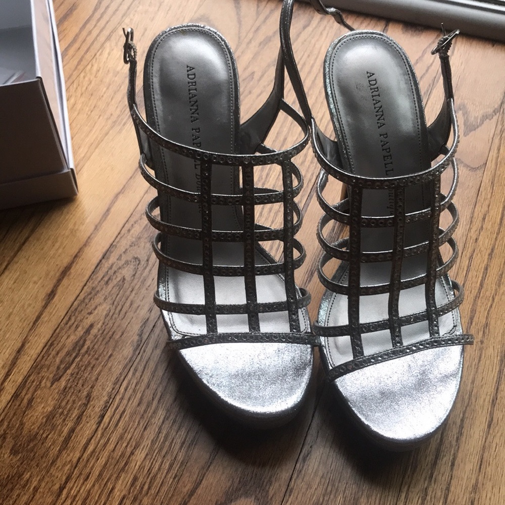Silver High Heels - Picture 3 of 7